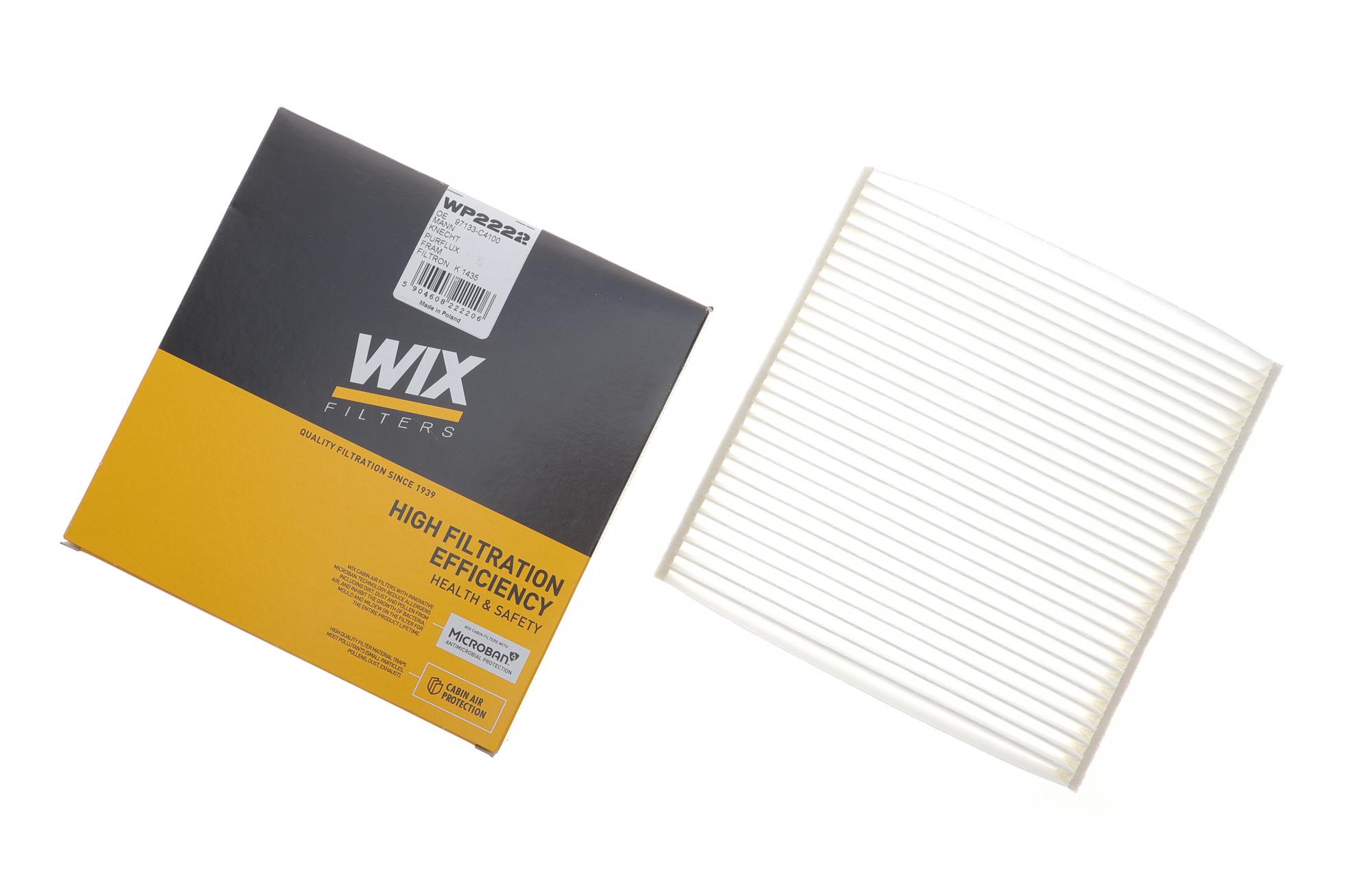 WP2222 WIX FILTERS